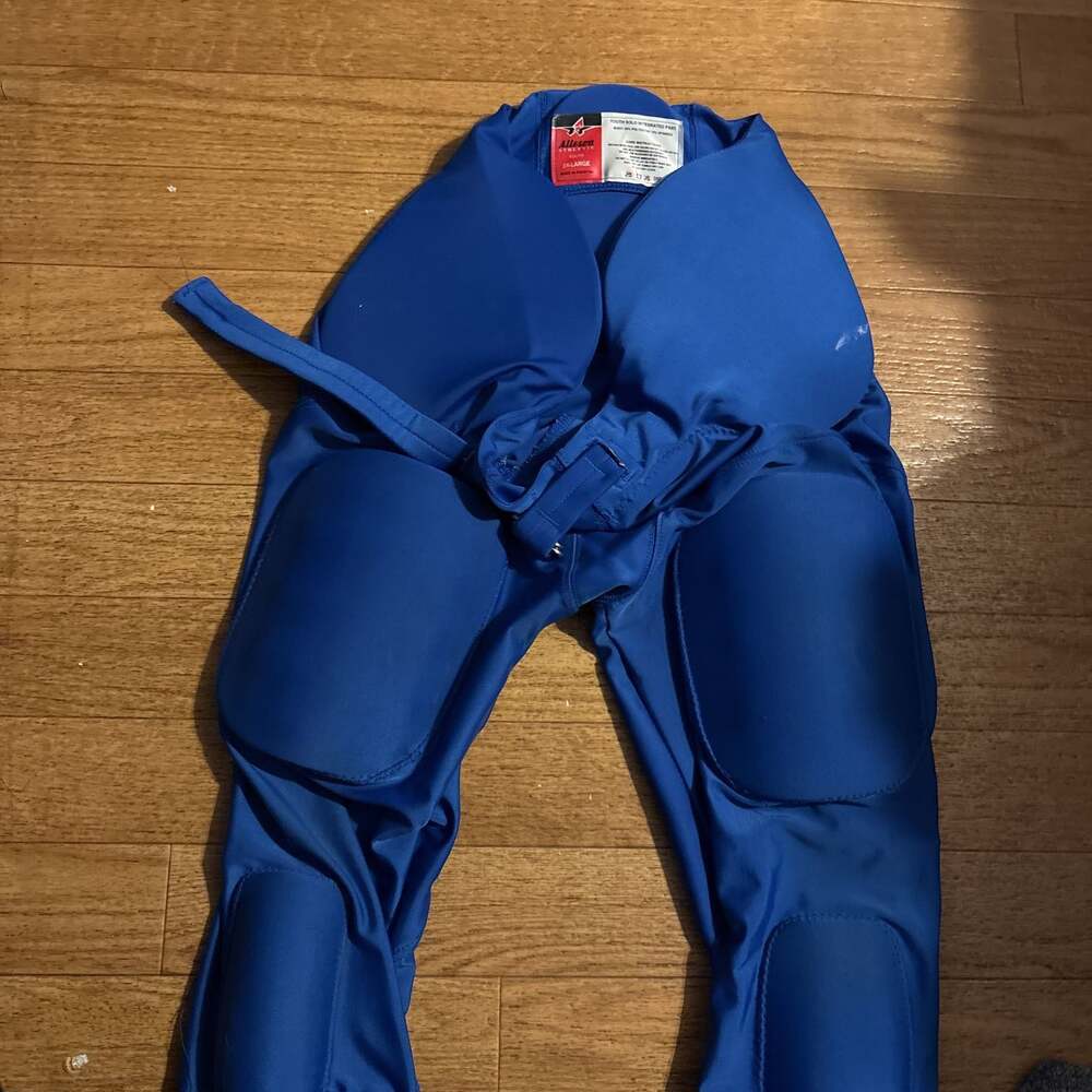 Alleson Athletic Solo Series Integrated Football Pants 2xl Royal : Clothing, Sho